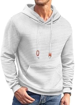 COOFANDY Mens Hoodies Sweatshirts Long Sleeve Fashion 